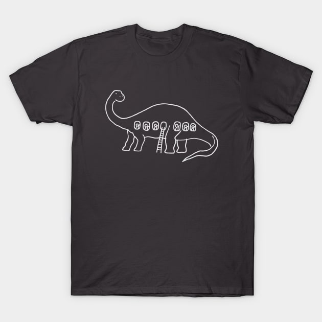 dinobus - noodle tee T-Shirt by noodletee